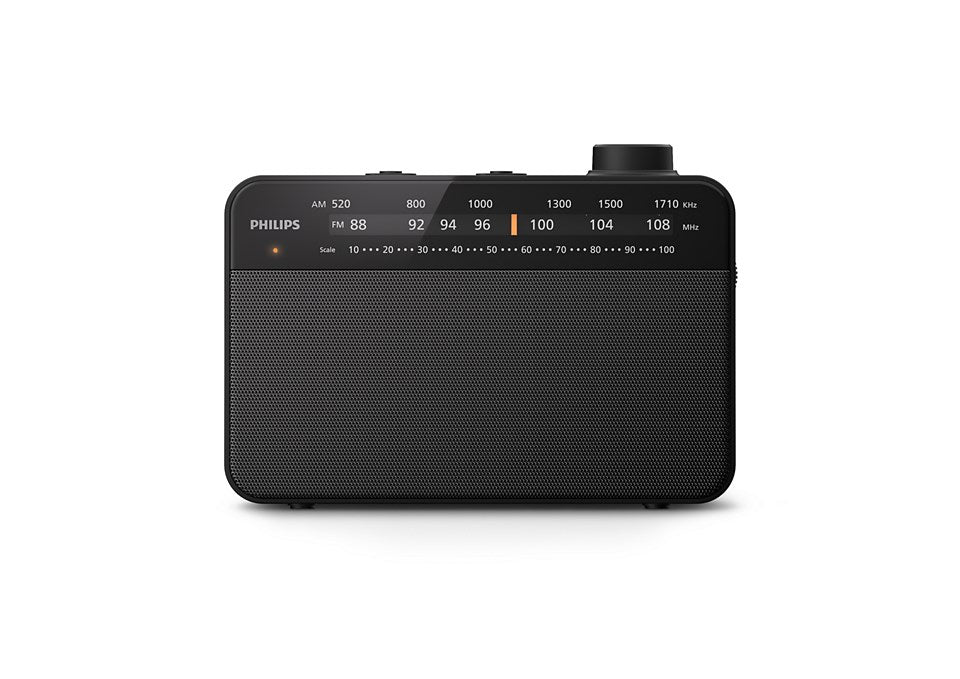 Philips TAR2509 Portable FM/MW Radio Black (TAR2509/10)
