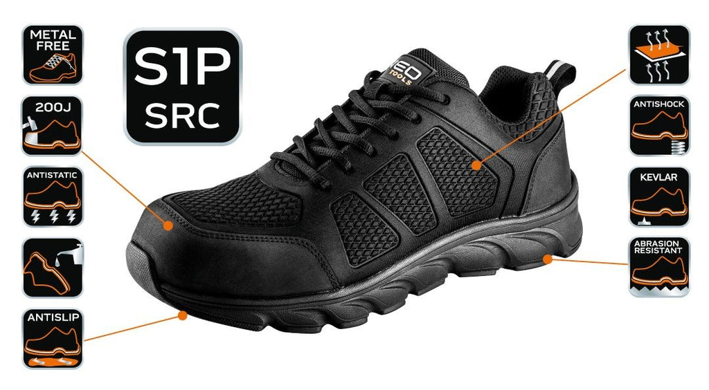 NEO TOOLS Safety Footwear Composite Toecap Safety Shoes EU 36 TOP-82-156-36