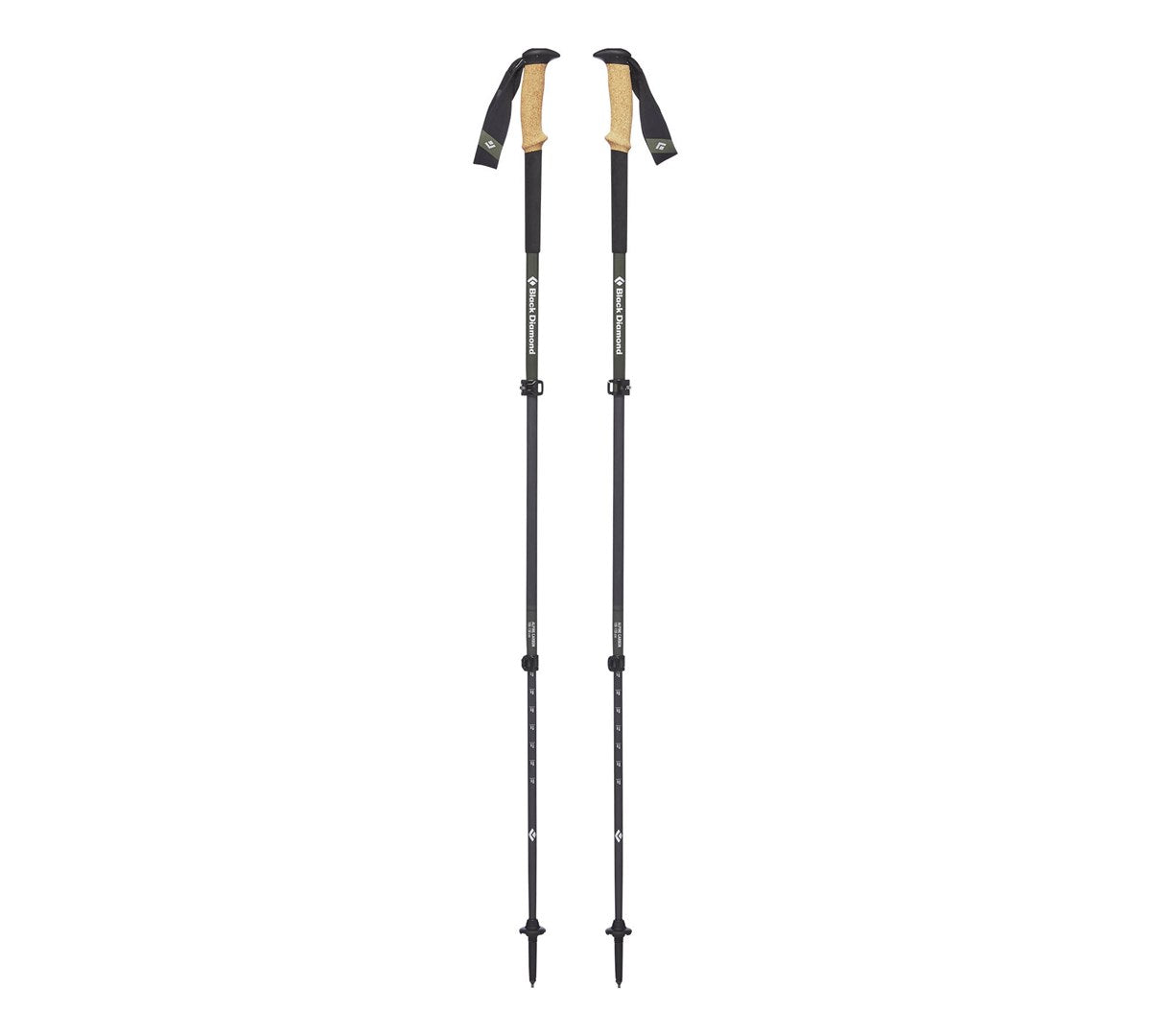 Black Diamond Alpine Carbon Cork Trekking Pole Unisex Telescopic | BD112514