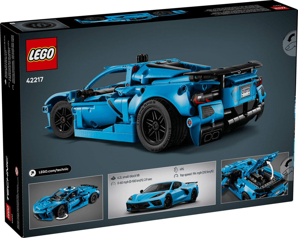 LEGO TECHNIC Chevrolet Corvette Stingray Building Set, 732 Elements, Model 42217