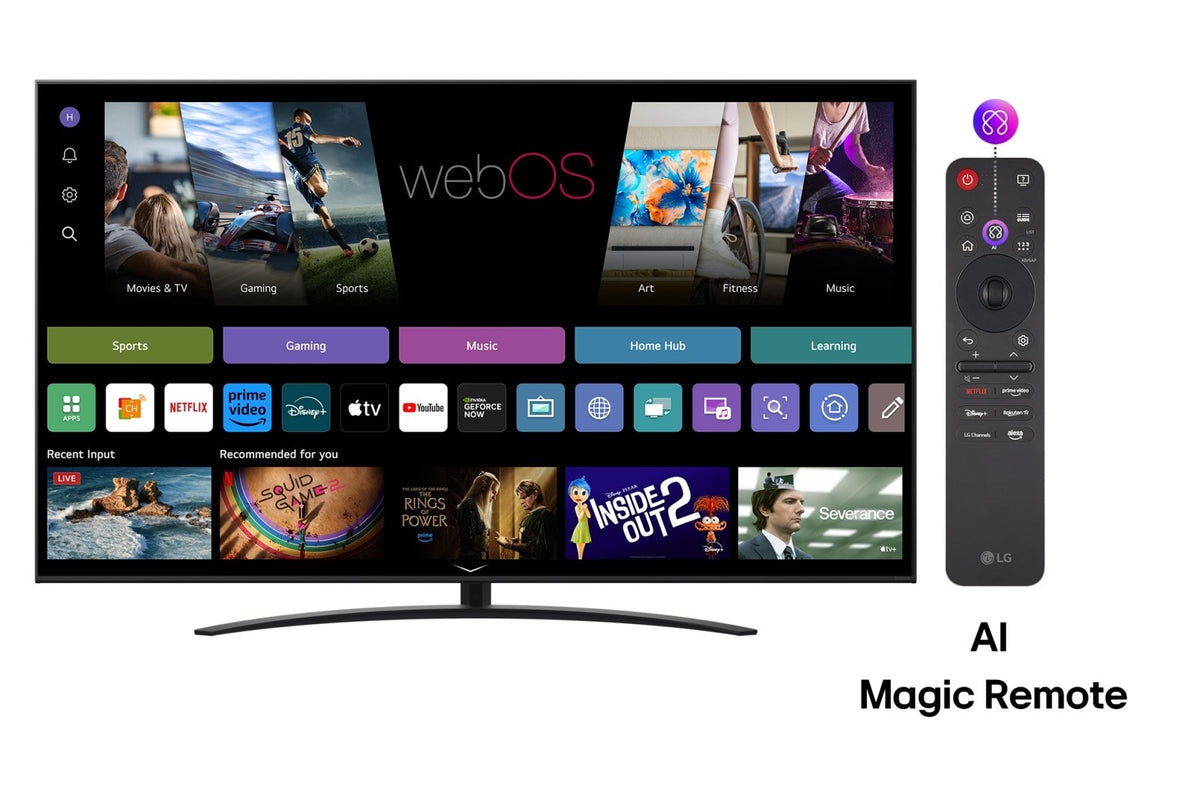 LG NanoCell AI 65NANO81A3A TV 165.1 cm (65 ) 4K Ultra HD Smart TV Wi-Fi Black