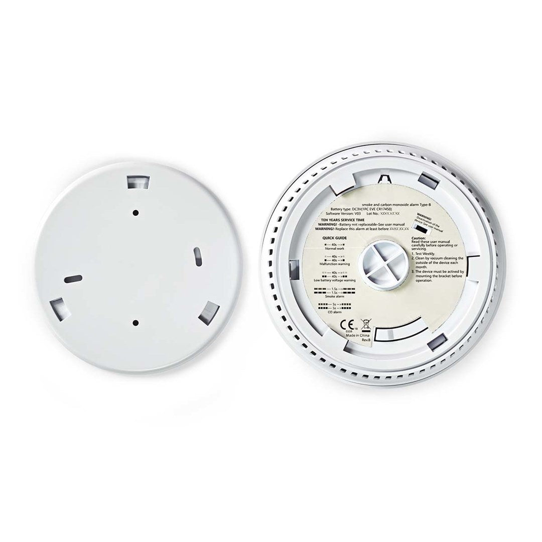 Smoke and Carbon Monoxide Detector Nedis DTCTCS10WT