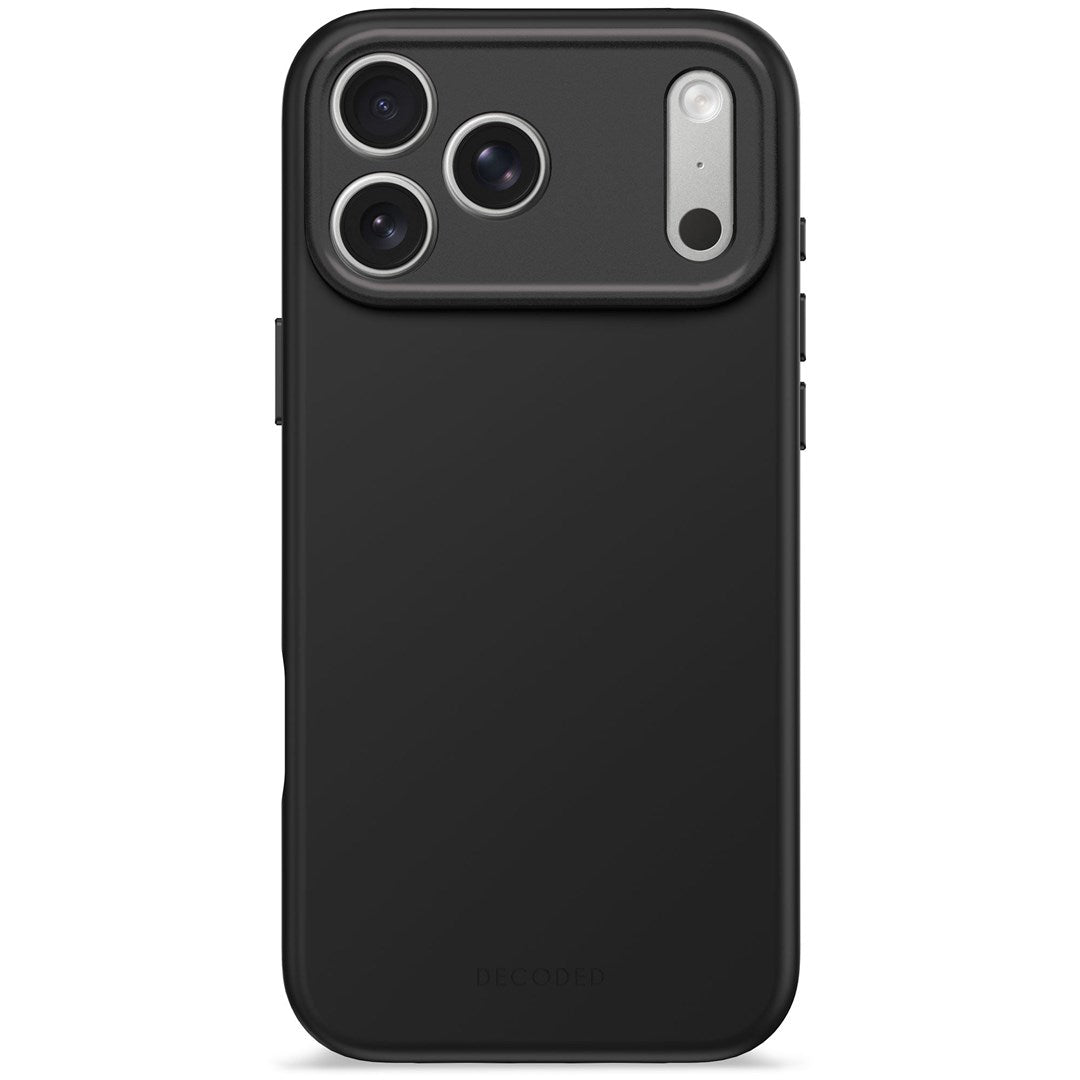 Decoded Silicone Case iPhone 17 Pro Max Black with MagSafe (D25IPO17PKBCS9PK)
