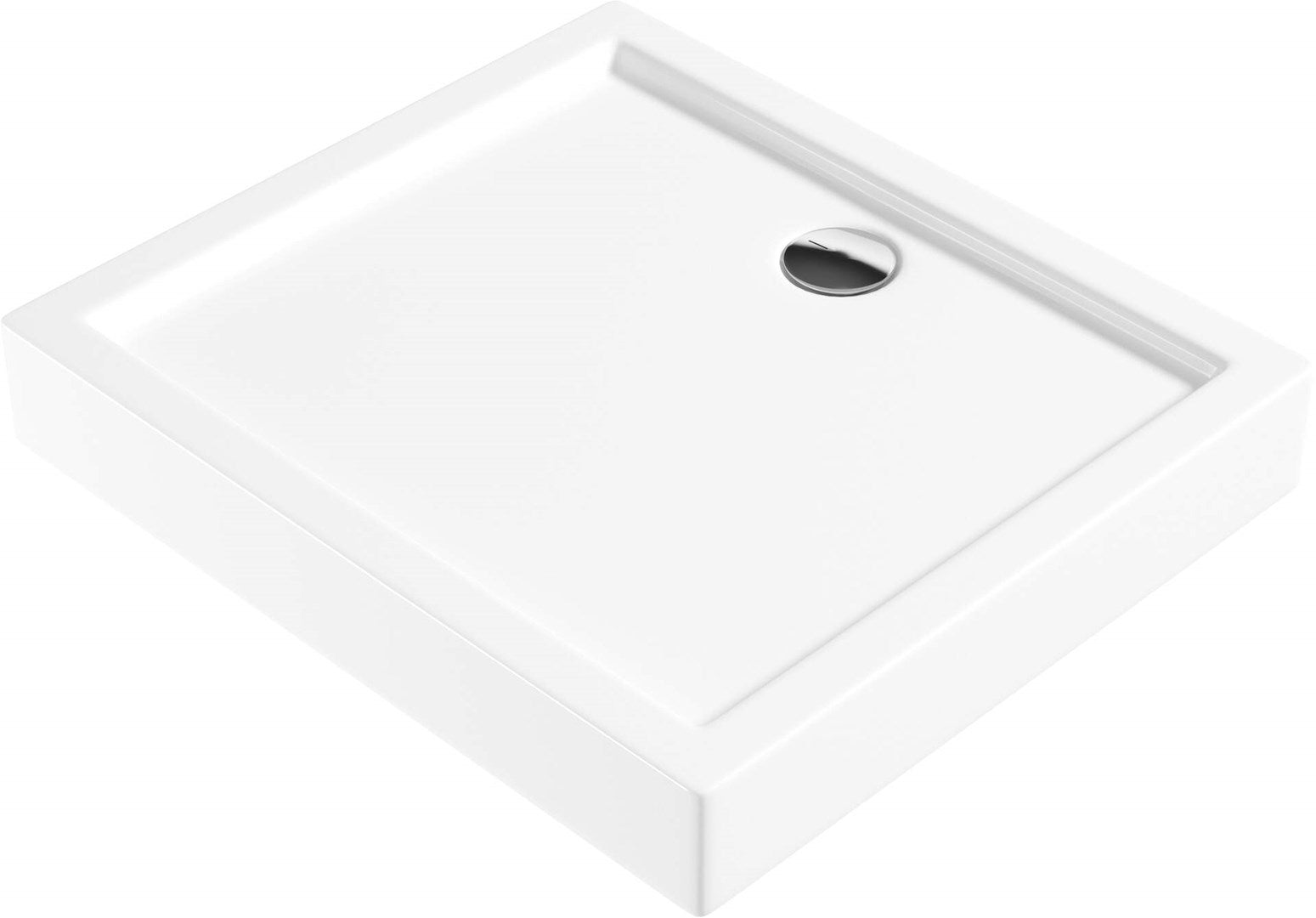 Deante Rectangular Acrylic Shower Tray 80x90 cm KGJ 049B
