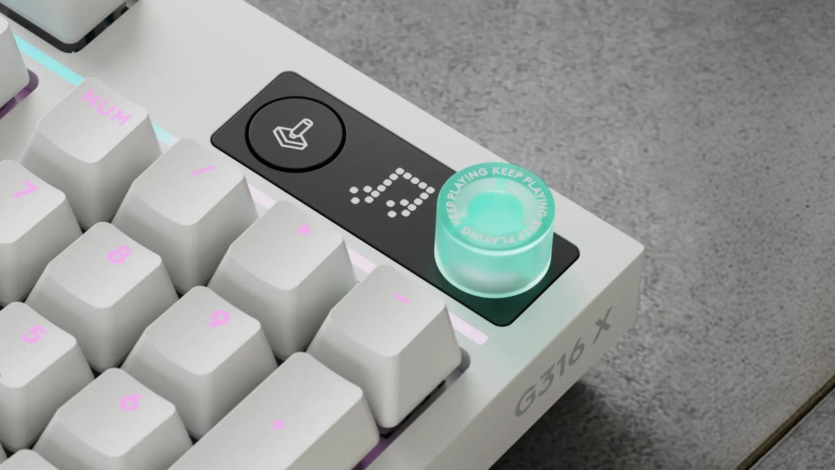 Logitech G G316 X 98 - White English International (QWERTY) Tactile