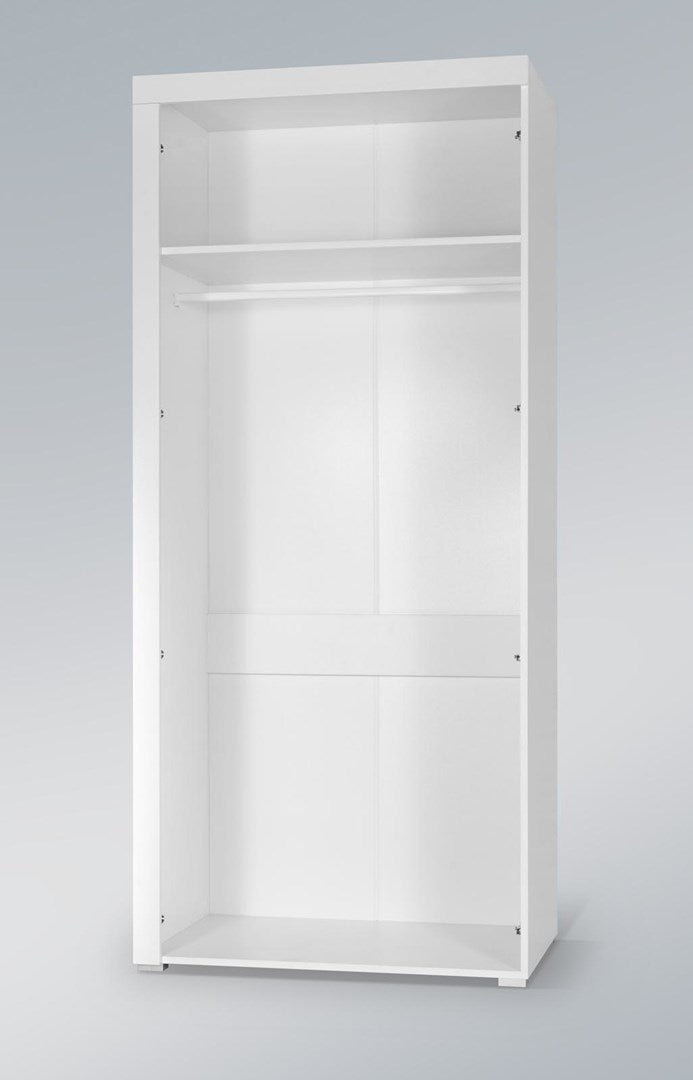 Cama SAMBA Wardrobe White/White Gloss