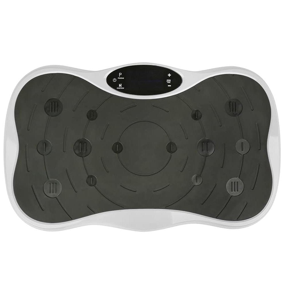 Extralink Moonwalk Spin Move Platofrma Wibracyjna do Cwiczen Fitness 200W biala