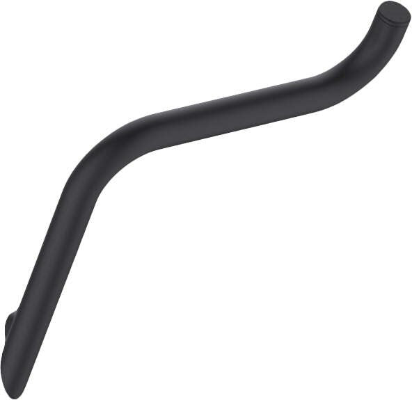 Deante Wall-Mounted Toilet Paper Holder, Matte Black, ADIN211