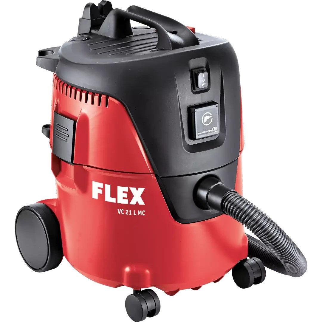 Flex VC 21 L MC Vacuum Cleaner Black Red 1000W
