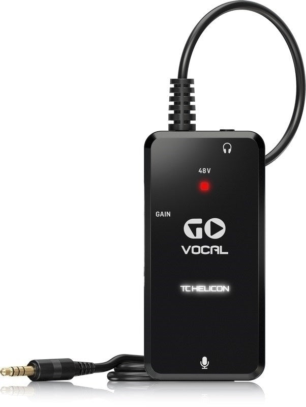 TC Helicon GO Vocal Microphone Interface for Mobile Devices
