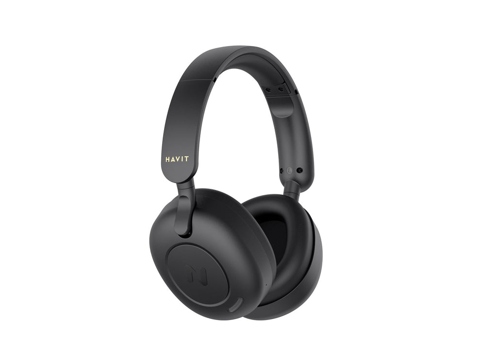 HAVIT H655BT PRO Bluetooth Headphones - 700 mAh Battery, 80h Playback, Noise Cancelling