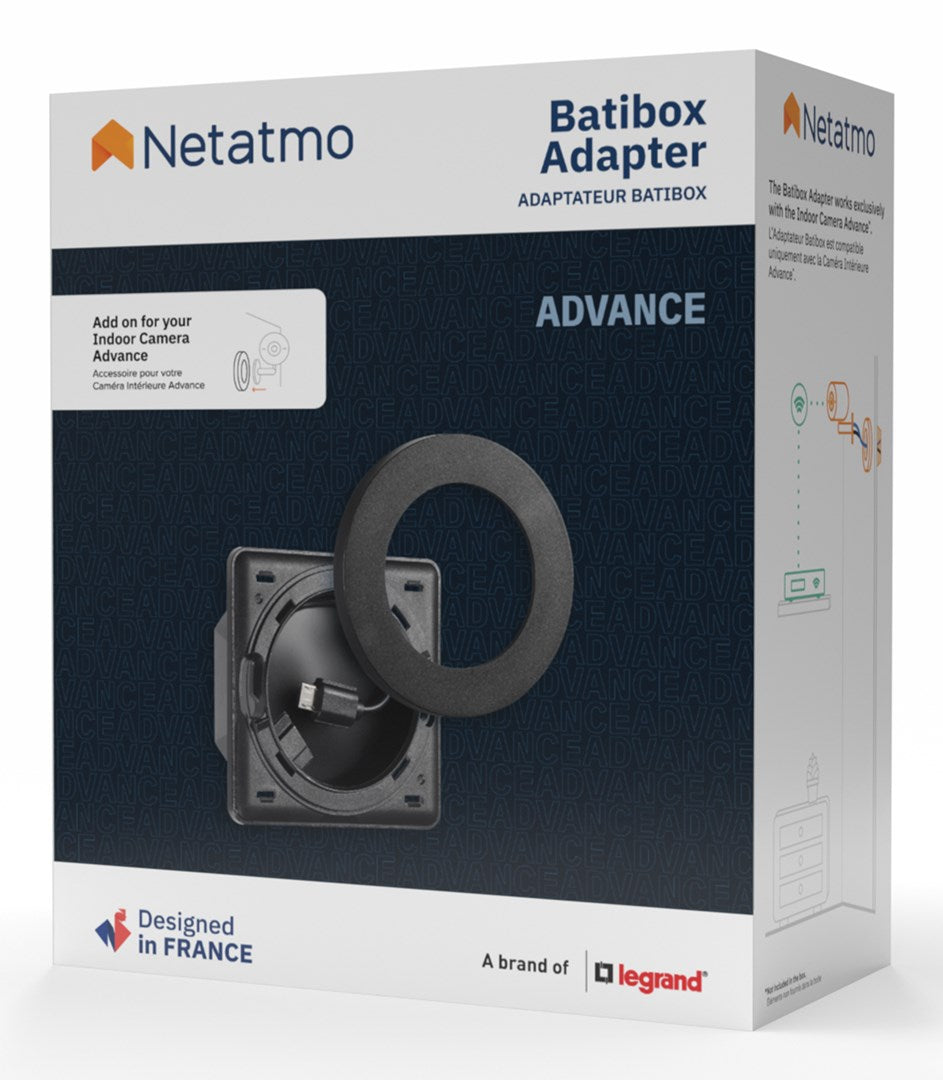 Netatmo NPC-BAT-B Black Batibox Accessory