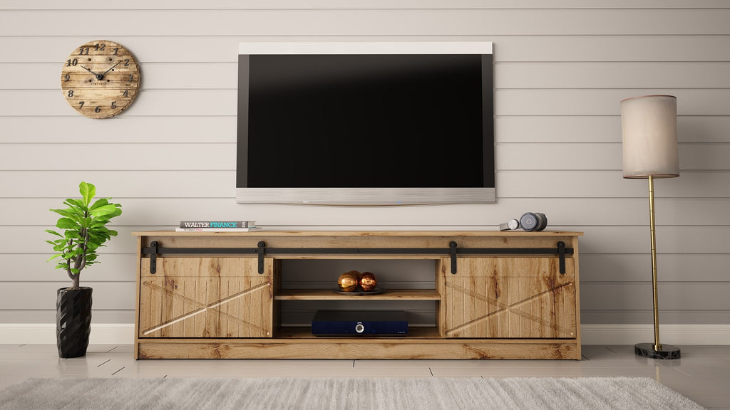 RTV GRANERO Cabinet 200x56.7x35 Wotan Oak