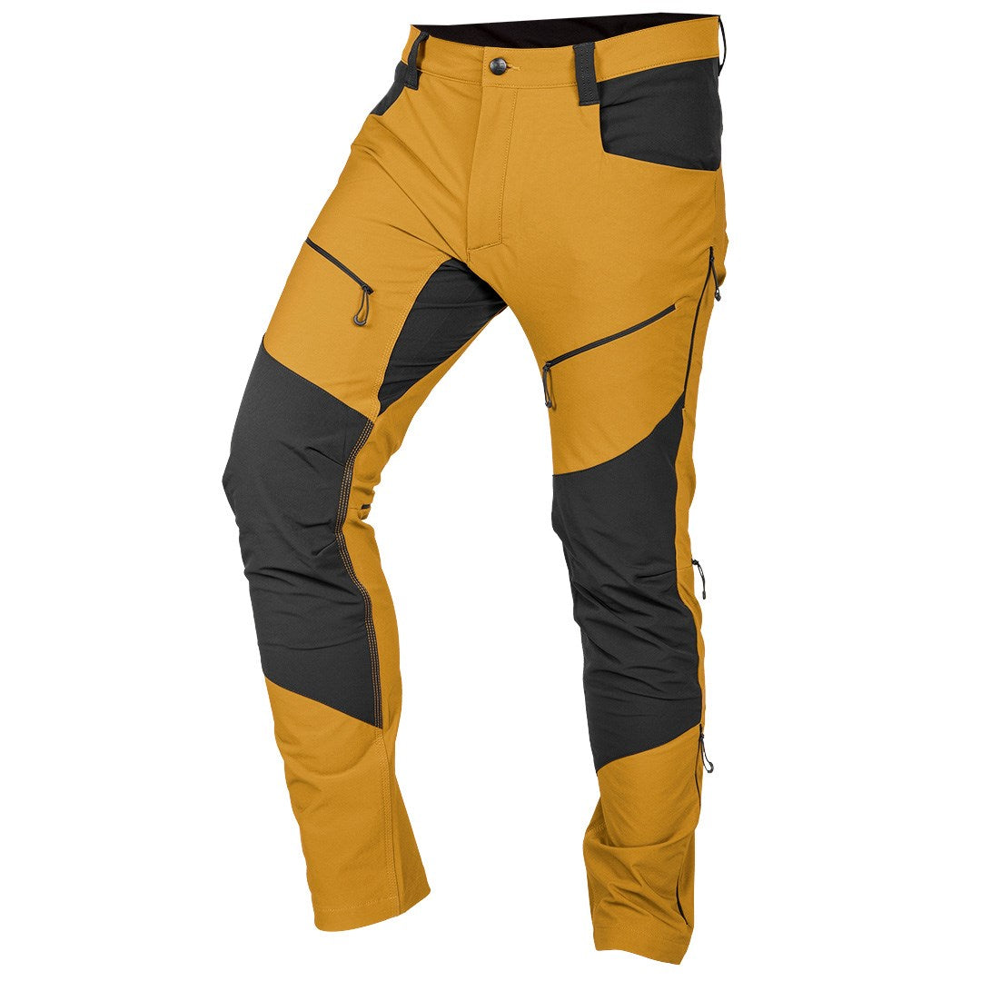 OUTDOOR work trousers  4-way stretch  mustard  size XL