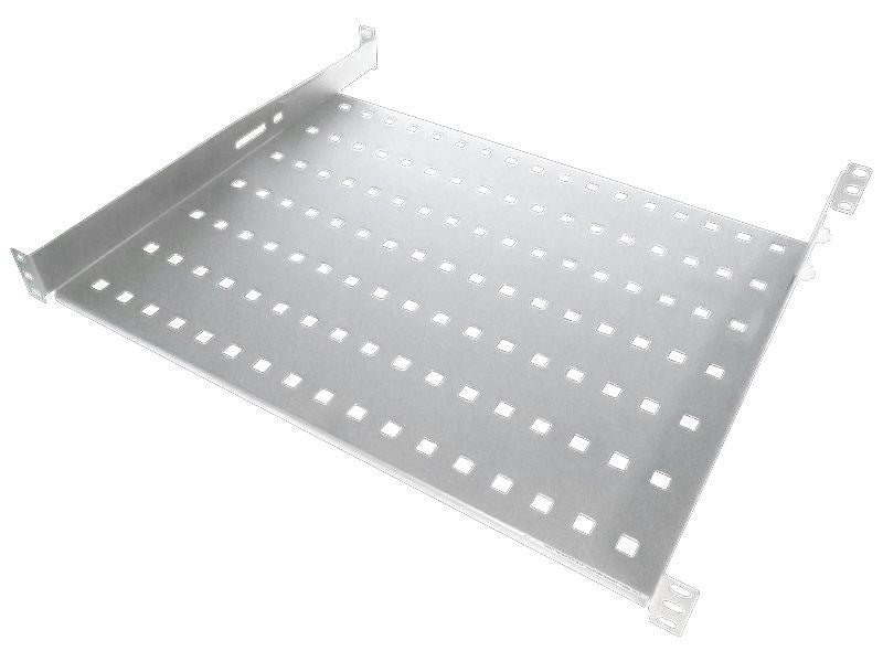 ALANTEC Fixed Shelf SA-P-19-1U-550-4-S Networks and Security Systems 665 mm Width 502 mm Length Grey