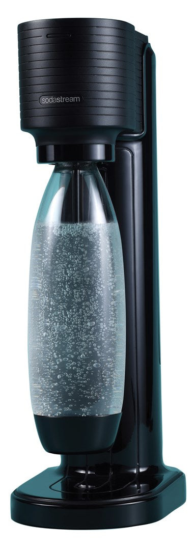 SodaStream Gaia Black Soda Maker 1 L Carbonating Bottle Included