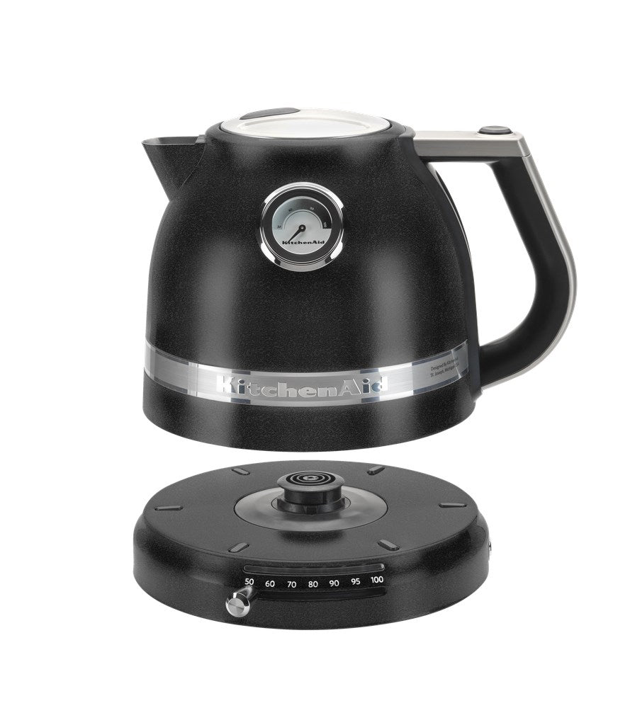 KitchenAid Cordless Kettle 1.5 L 2400 W Cast Iron Black 5KEK1522EBK