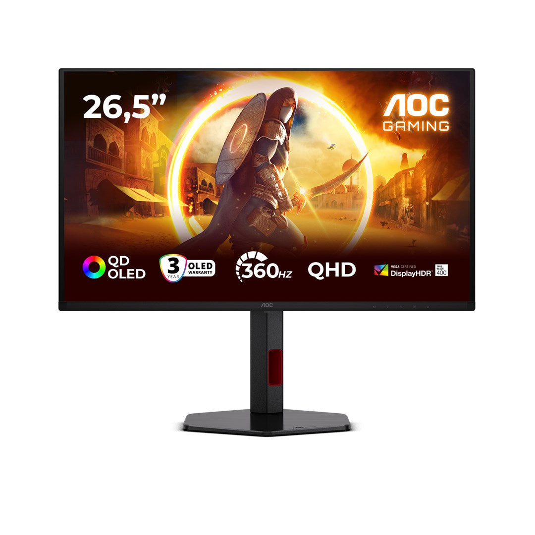 AOC G4 Q27G4SDR 26.5" QD-OLED Gaming Monitor