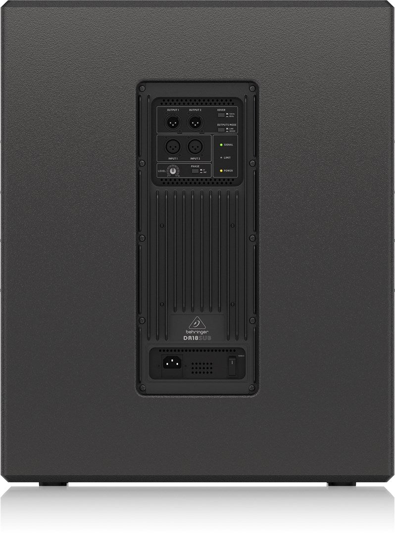 Behringer DR18SUB Active Subwoofer Black 800W