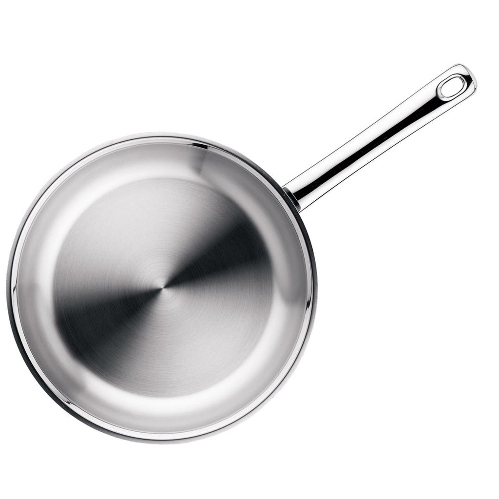 WMF Profi Round All-Purpose Pan - Stainless Steel, 24 cm - Induction, Gas, Halogen (07 9464 9991)