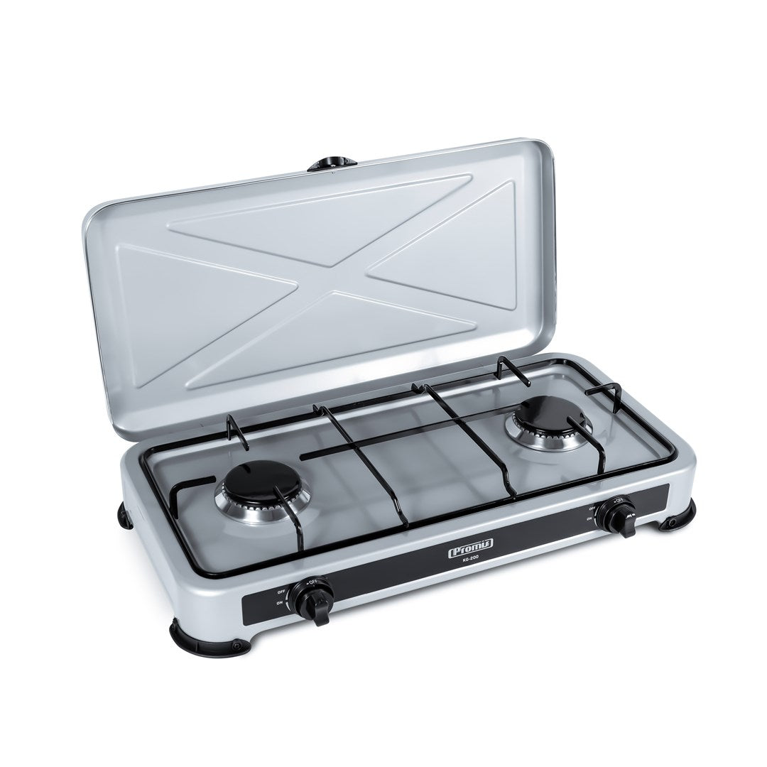 PROMIS Gas Cooker KG200 Silver Without Reducer
