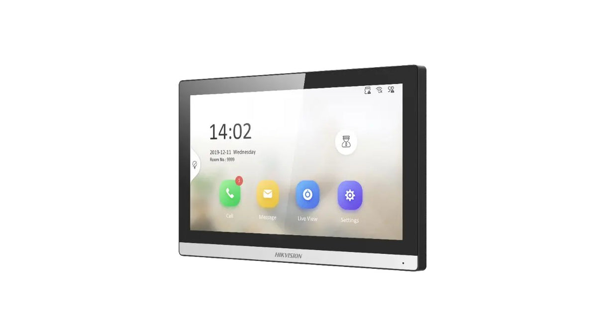 Hikvision Video Intercom System, 7" TFT Touchscreen, 1024 x 600, DS-KH6350-WTE1