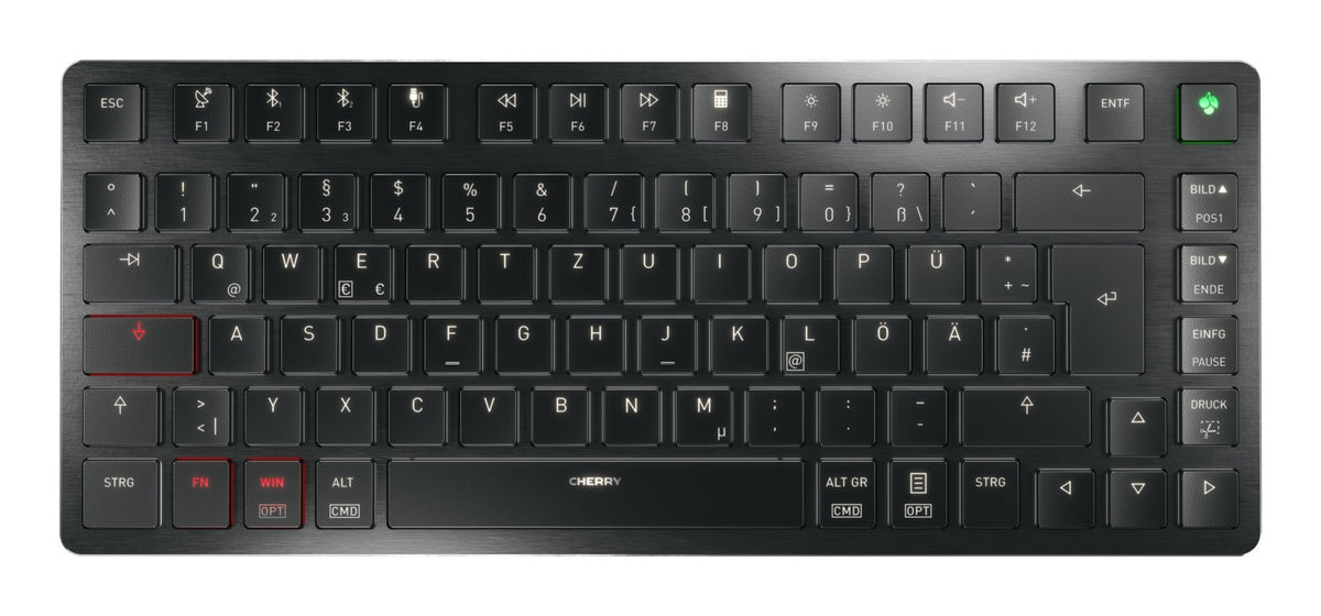 Cherry TAS KEY KW X ULP 2.0 Mini Wireless Keyboard QWERTZ G8U-27050LTBDE-2