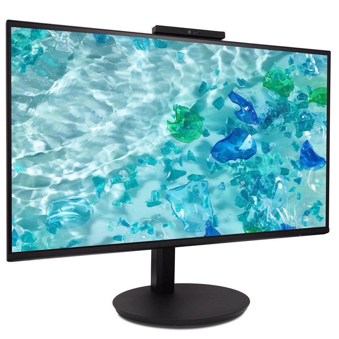 Acer Vero CB242YD6bmiprcx  23.8'' FHD (1920x1080) IPS  ZeroFrame  120Hz  1ms(VRB)  250nits  VGA  HDMI  DP  Speakers  Audio In/Out  Adj.WebCam 5M/Mic array  AdaptiveSync  Energy Efficiency Class B  TCO Black  3Y