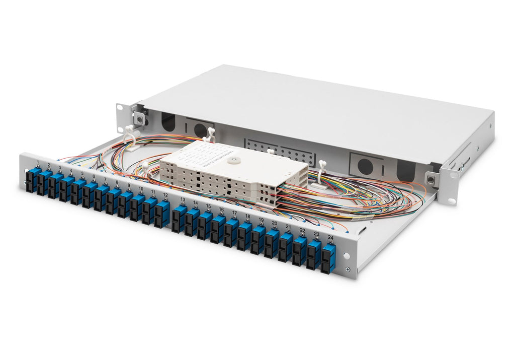 DIGITUS Professional DN-96322/9 Fiber Optic Cable Box 1U