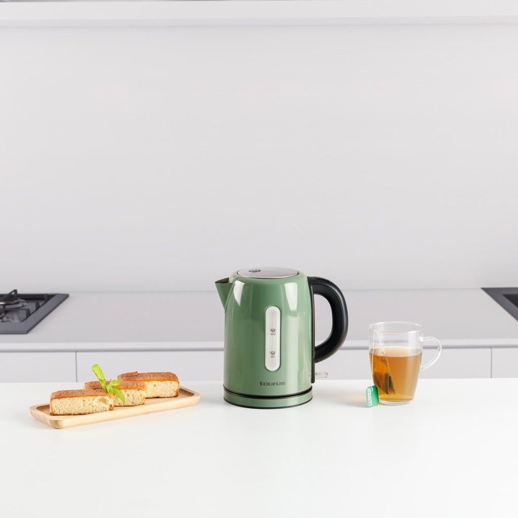 Taurus Vintage Compact Olive 1l Electric Kettle 958576000