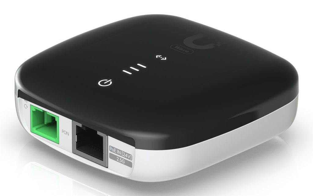 Ubiquiti WaveFiber ONU network media converter 2488 Mbit/s 1490 nm Black  White
