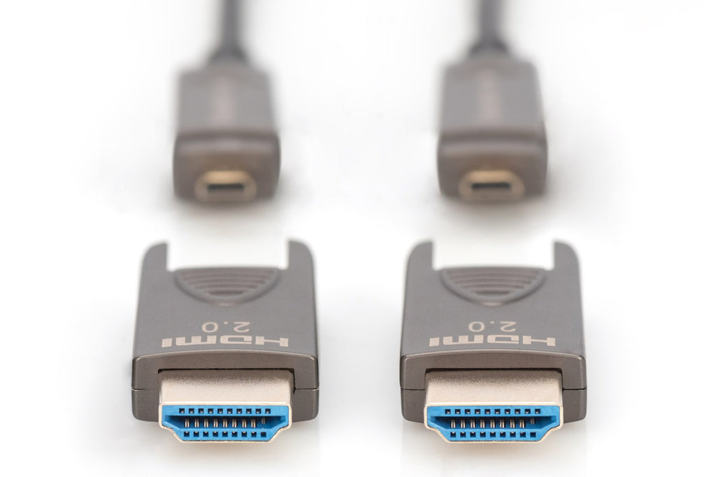 Digitus 4K HDMI AOC Hybrid Fiber Optic Cable 10 m with Removable Plug