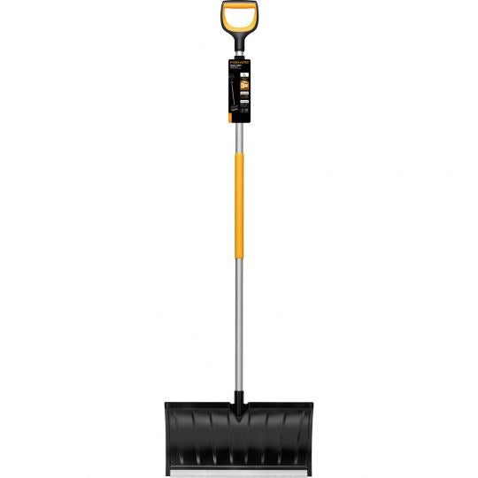Fiskars 1057179 Snow Shovel - Metal Black Orange