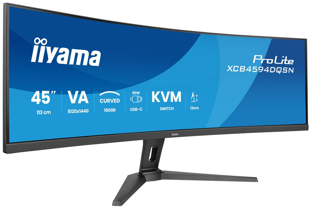 Acer Computer Monitor 44.5 inch Dual QHD 5120 x 1440 165 Hz Black XCB4594DQSN-B1