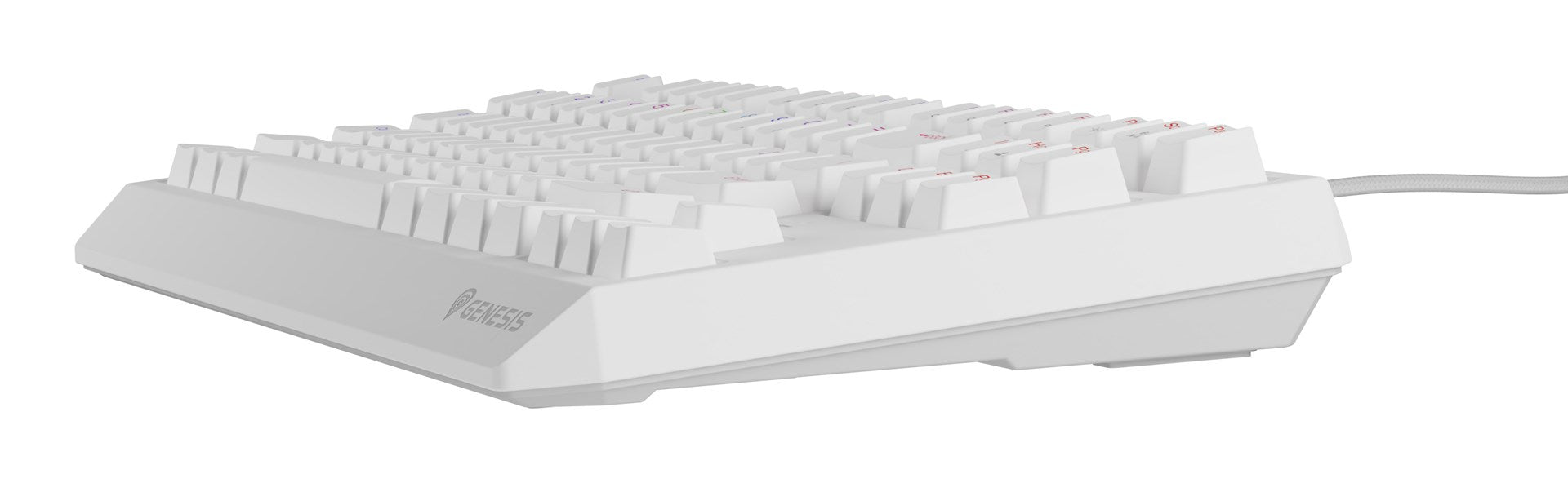 GENESIS Thor 230 TKL Keyboard Gaming USB + RF Wireless + Bluetooth QWERTY US English White
