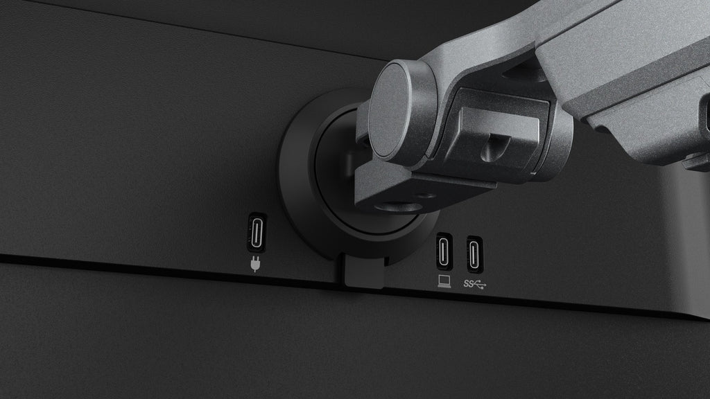 EIZO 23.8-inch Monitor DP+USB-C Tilt Arm Black