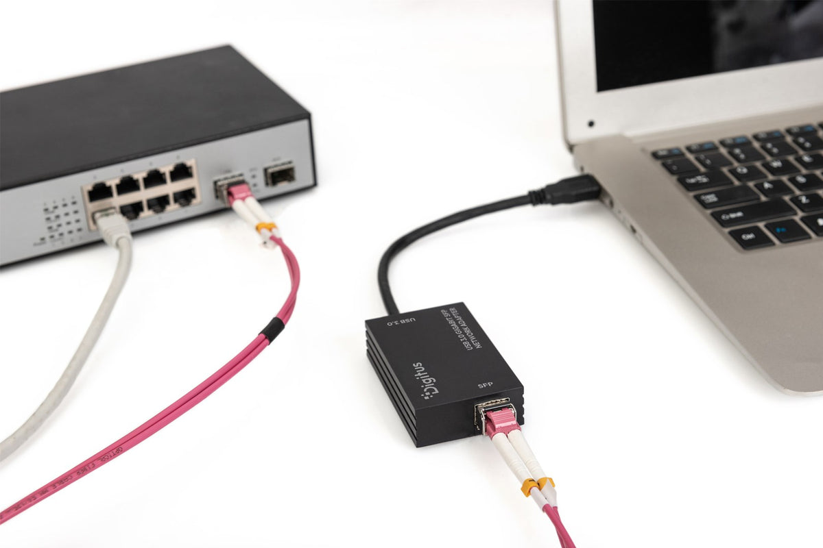 Digitus USB 3.0 Gigabit SFP network adapter