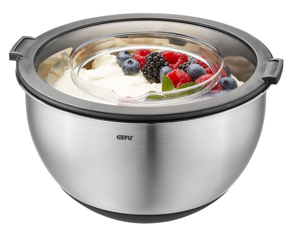 GEFU Set of 2 Bowls with Lid MUOVO G-35055