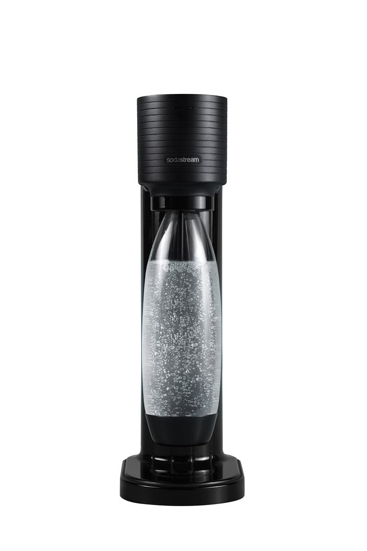 SodaStream Gaia Black Soda Maker 1 L Carbonating Bottle Included