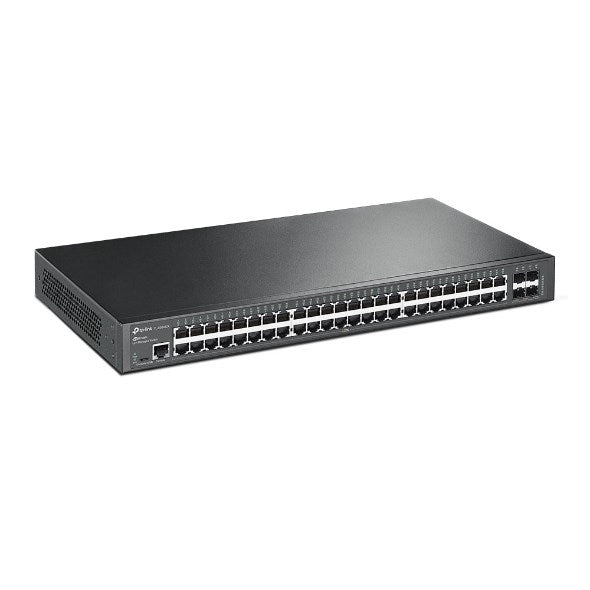 TP-Link JetStream TL-SG3452X przełącznik sieciowy Zarządzany L2+ Gigabit Ethernet (10/100/1000) 1U Czarny