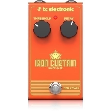 TC Electronic Iron Curtain Noise Gate Pedal - Guitar Effect for Noise Reduction