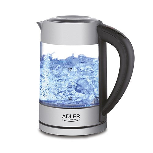 Adler Electric Kettle 1.7L 2300W Hazelnut Stainless Steel AD 1247