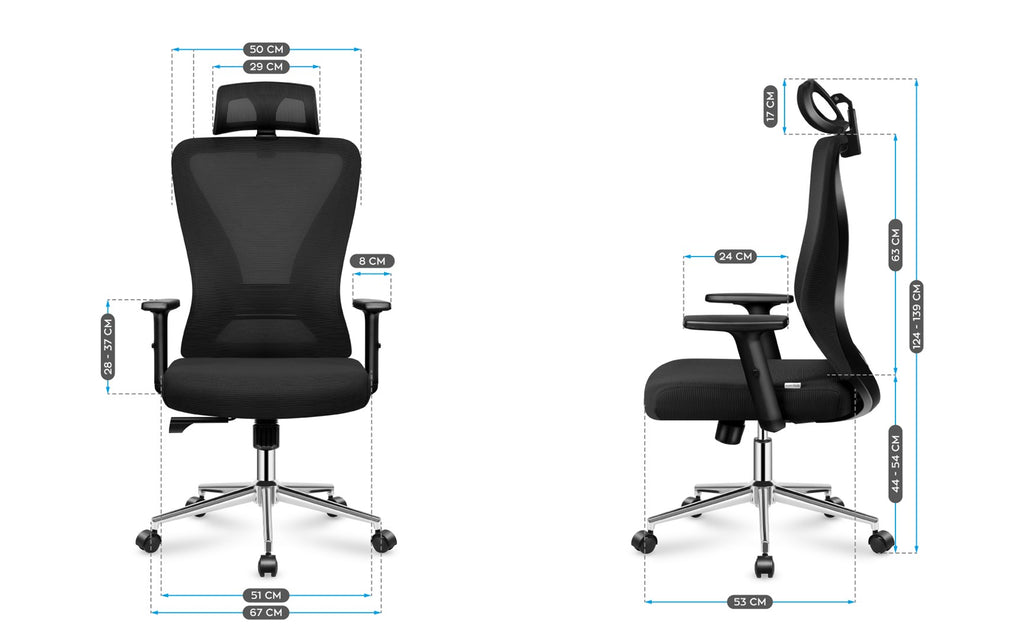 MA-Manager 3.5 Black office chair