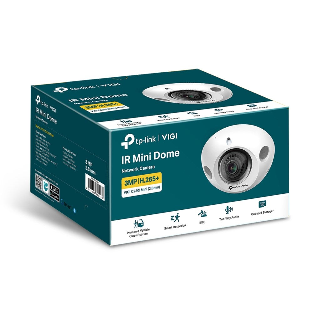 TP-Link IP CCTV Camera VIGI C230I MINI(2.8 MM) 2304x1296 433 g