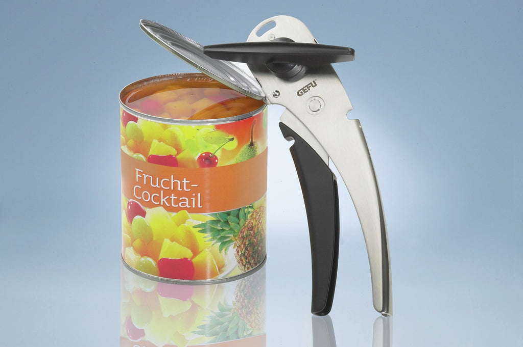 GEFU CANDO Mechanical tin opener Black  Stainless steel