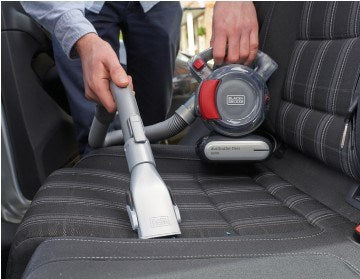 Black & Decker PD1200AV handheld vacuum Grey  Red Bagless