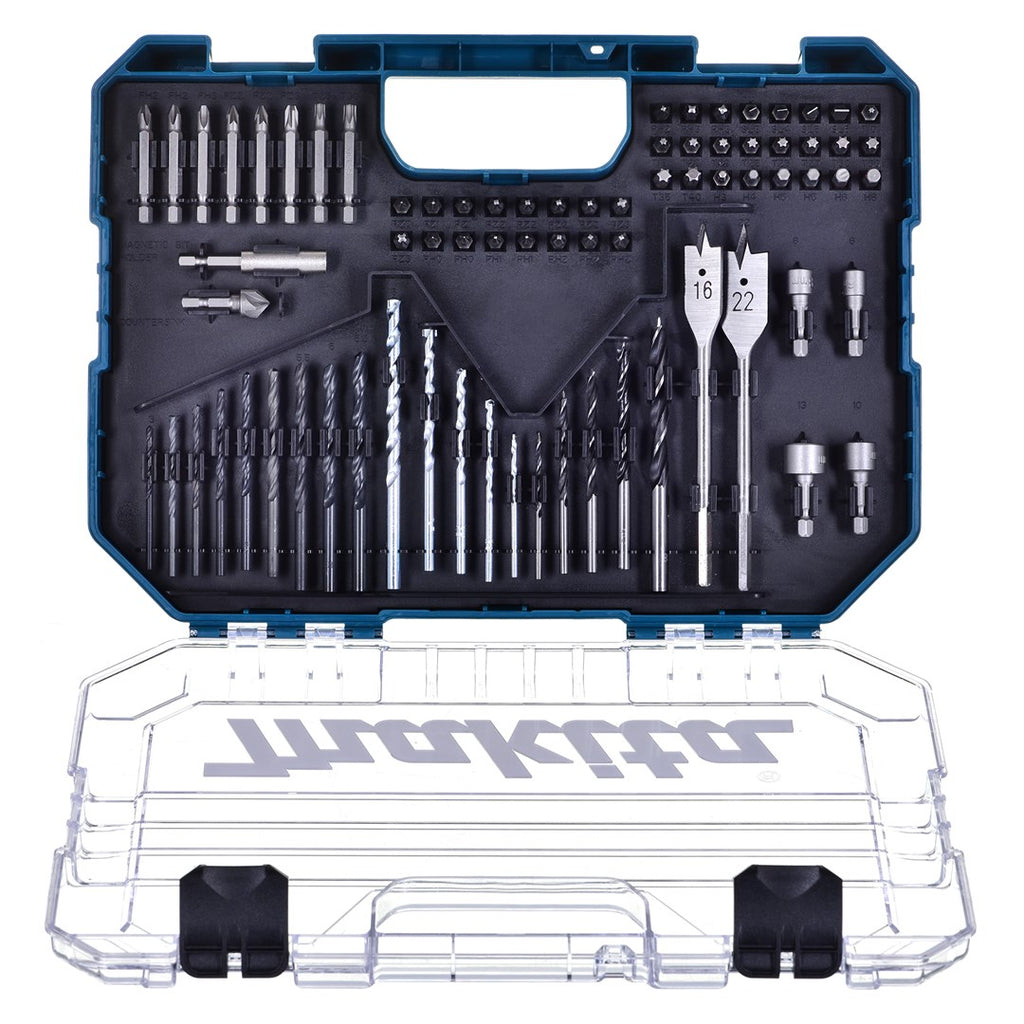 MAKITA Drill and Bit Set 75 Elements 1475 g ME-15126