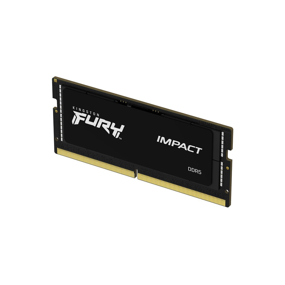Kingston FURY Impact DDR5 RAM - 32 GB - SODIMM - Intel XMP 3.0 - Dual Channel