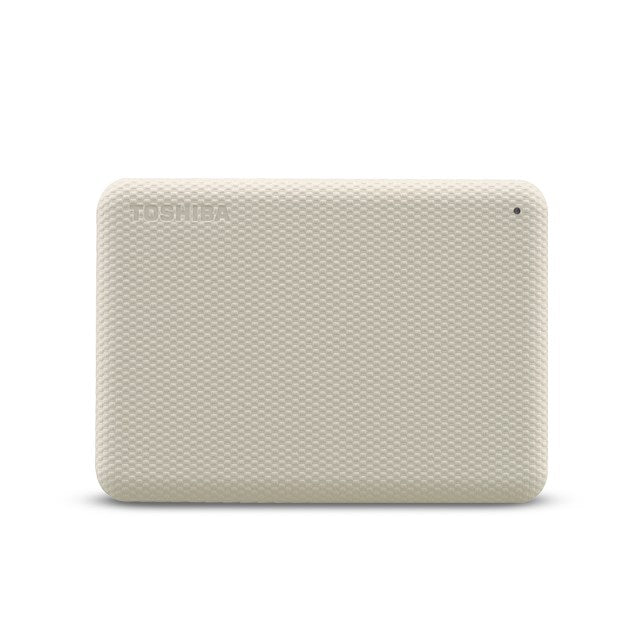 Toshiba Canvio Advance - Festplatte - 1TB - extern (tragbar) - 2.5" (6,4 cm) - USB 3,2 Gen 1 - hellbeige (HDTCA10EW3AA)