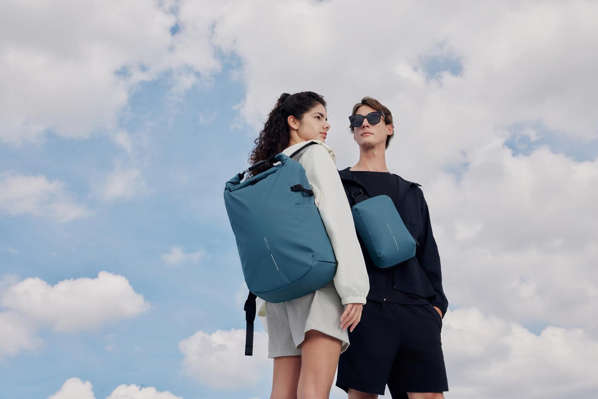 XD DESIGN Backpack Urban Water Resistant Sage Blue P706.2815